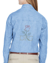 Load image into Gallery viewer, Rosebud Denim Jacket
